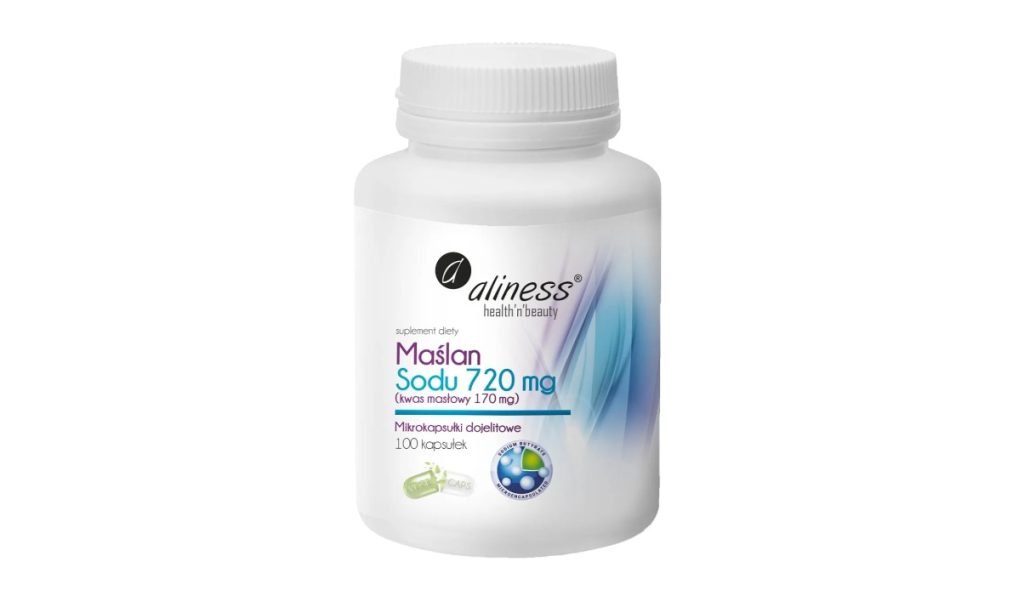 Aliness Maślan Sodu, 100 kapsułek dojelitowych