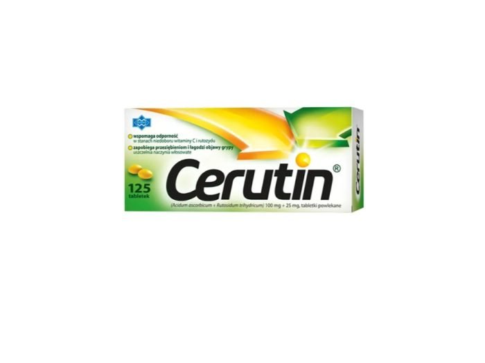 Cerutin 100 mg + 25 mg, 125 tabletek