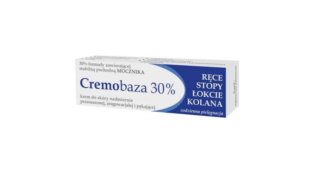 Cremobaza 30%, krem zmiękczający, skóra nadmiernie przesuszona, zrogowaciała i pękająca, 30 g