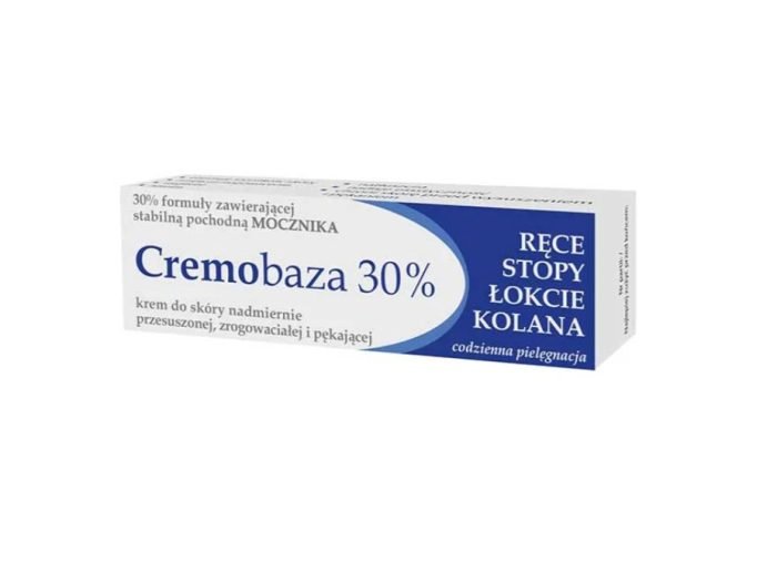 Cremobaza 30%, krem zmiękczający, skóra nadmiernie przesuszona, zrogowaciała i pękająca, 30 g