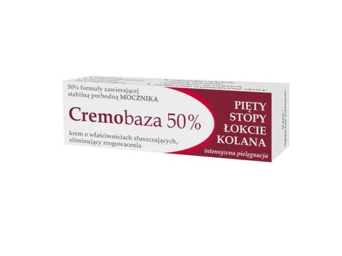 Cremobaza 50%, krem o właściwościach złuszczających eliminujący zrogowacenia, 30 g