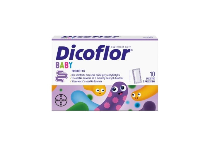 Dicoflor Baby, dla niemowląt i dzieci, 10 saszetek