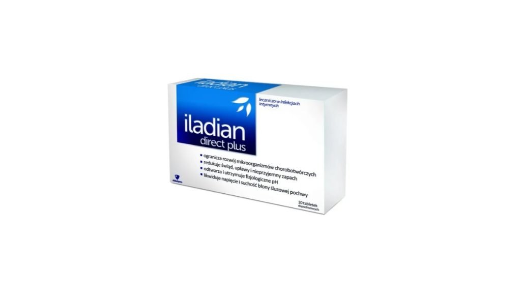 Iladian Direct Plus, 10 tabletek dopochwowych