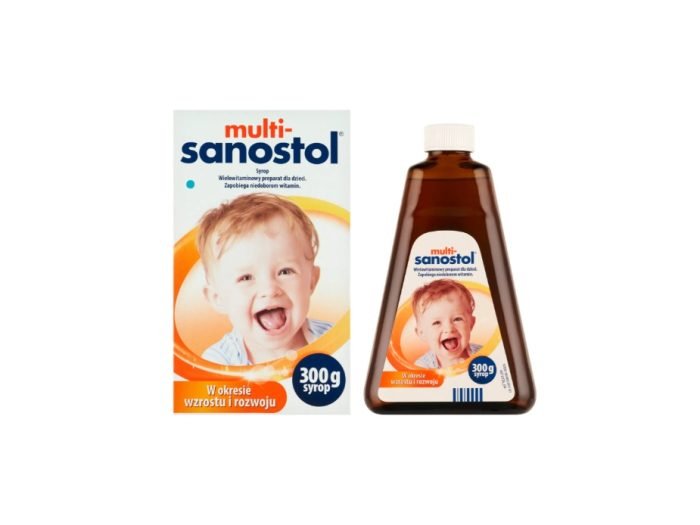 Multi-Sanostol, syrop dla dzieci powyżej 1 roku, 300 g