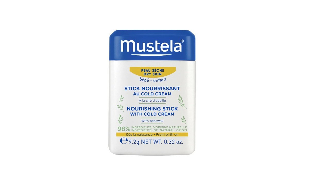 Mustela Bebe Enfant, sztyft ochronny z Cold Cream, od urodzenia, 9,2 g
