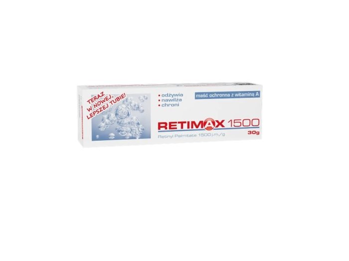 Retimax 1500, maść ochronna z witaminą A, 30 g