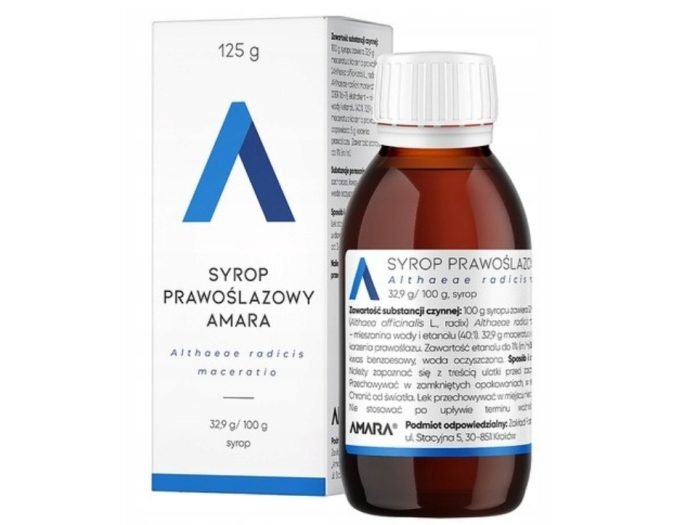Syrop prawoślazowy Amara, syrop, 125 g
