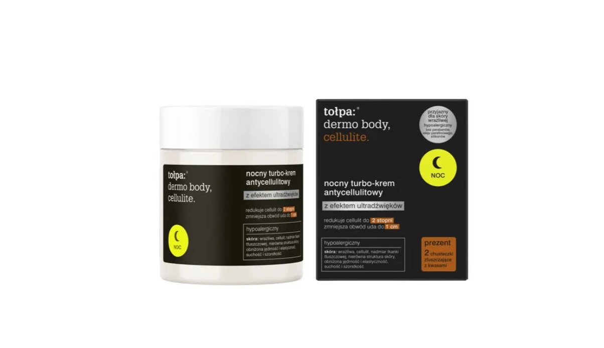 Tołpa Dermo Body Cellulite nocny turbo-krem krem antycellulitowy 250 ml