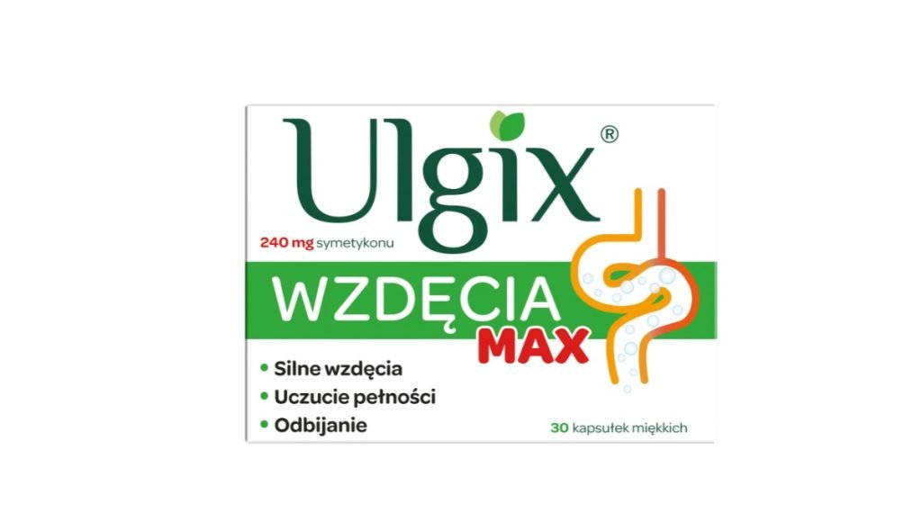 Ulgix Wzdęcia Max 240 mg, 30 kapsułek miękkich
