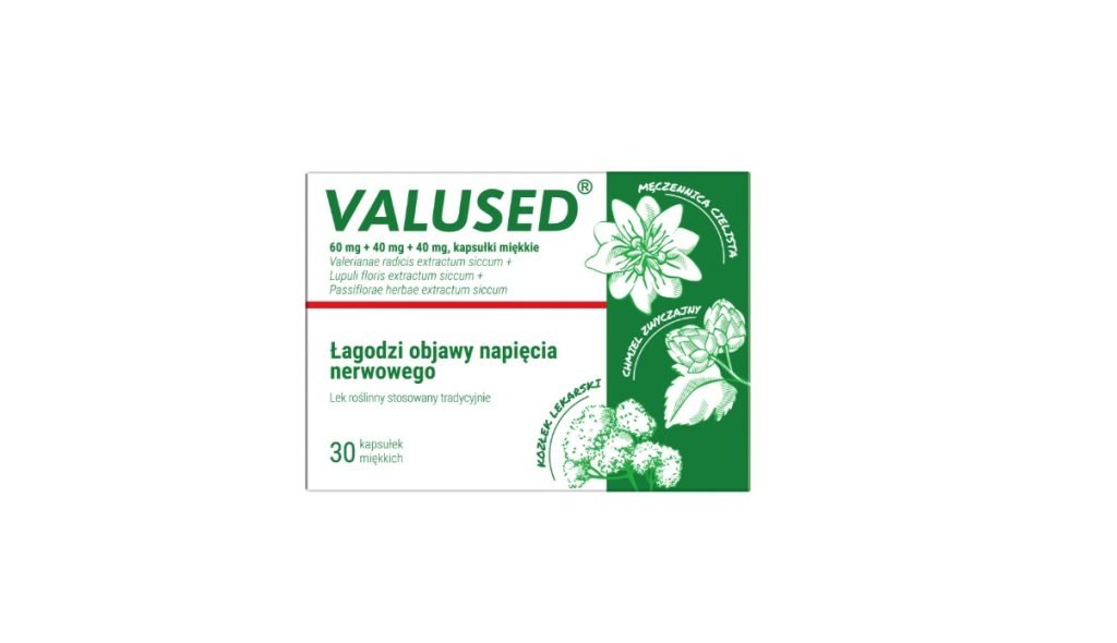 Valused 60 mg + 40 mg + 40 mg, 30 kapsułek