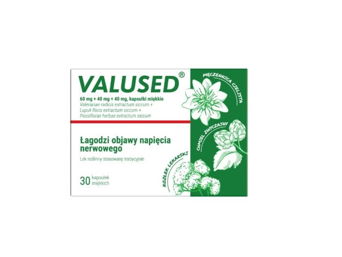 Valused 60 mg + 40 mg + 40 mg, 30 kapsułek