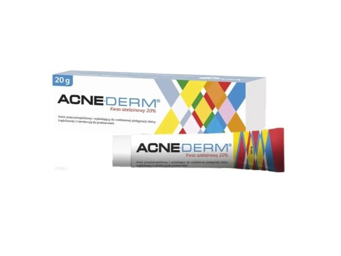 Acne-Derm, krem przeciwtrądzikowy, kwas azelainowy 20%, 20 g
