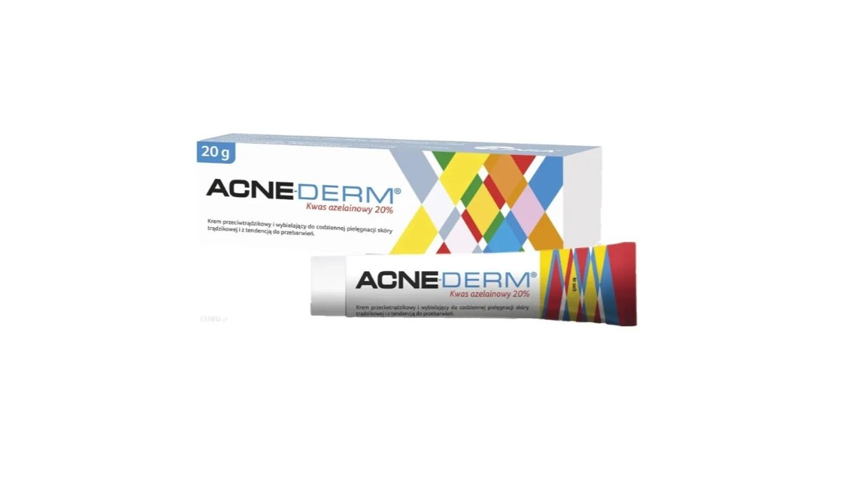 Acne-Derm, krem przeciwtrądzikowy, kwas azelainowy 20%, 20 g