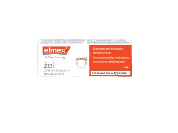 Elmex żel 12,5 mg, 25 g żel do fluoryzacji zębów