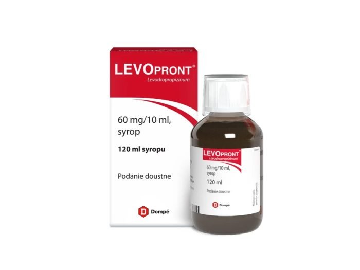 Levopront 60 mg/ 10 ml, syrop, 120 ml