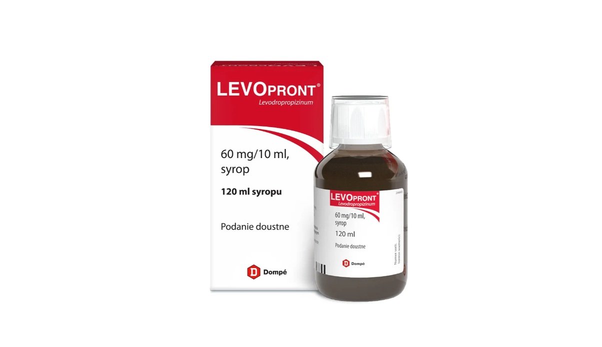 Levopront 60 mg/ 10 ml, syrop, 120 ml