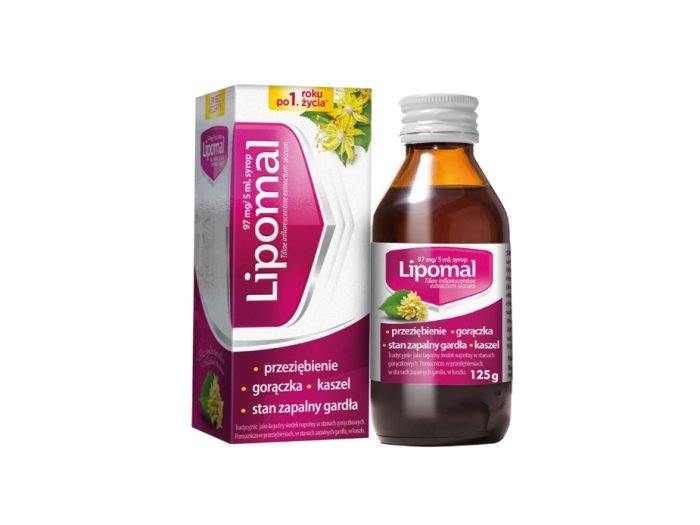 Lipomal 97 mg/5 ml, syrop dla dzieci po 1 roku, 125 g