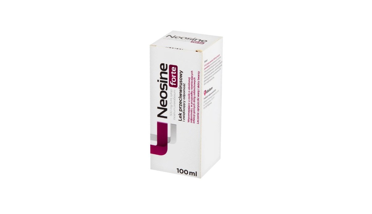 Neosine Forte 500 mg/ 5 ml, syrop, 100 ml