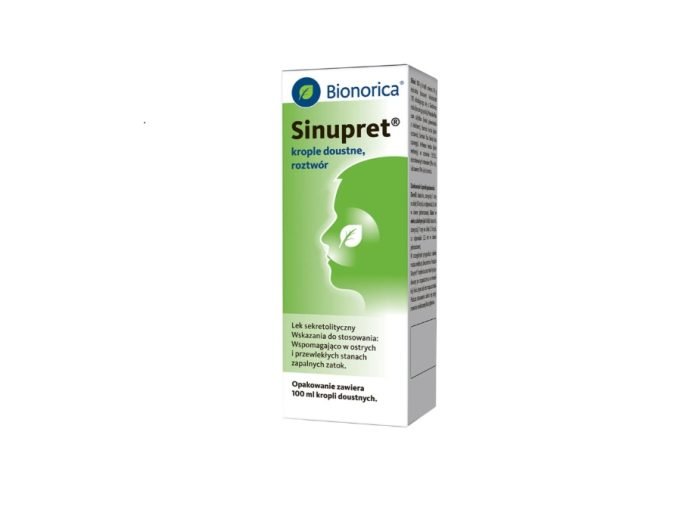 Sinupret, krople doustne, roztwór, 100 ml data ważności 08.26