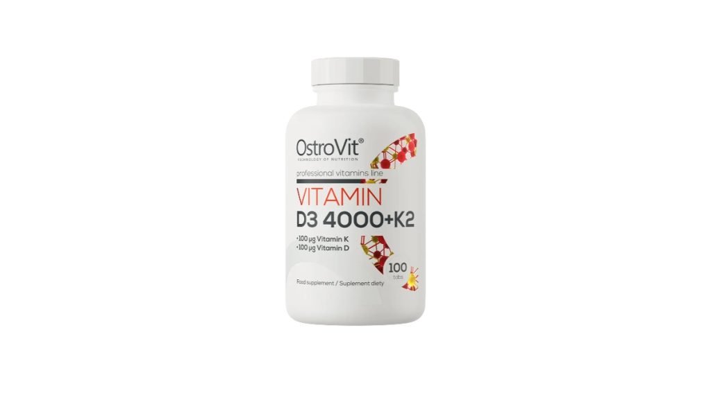 OstroVit Vitamin D3 4000 + K2 100 tabletek