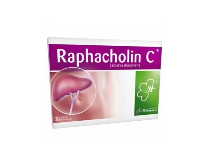 Raphacholin C, 30 tabletek drażowanych