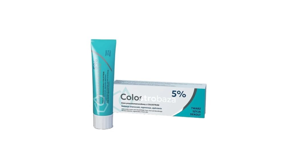 Colostrobaza 5%, krem przeciwzmarszczkowy z colostrum, 30 g