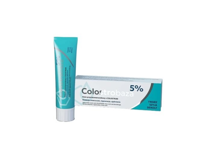 Colostrobaza 5%, krem przeciwzmarszczkowy z colostrum, 30 g