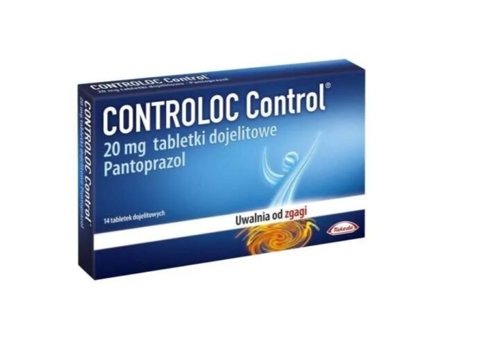 Controloc Control 20 mg, 14 tabletek dojelitowych