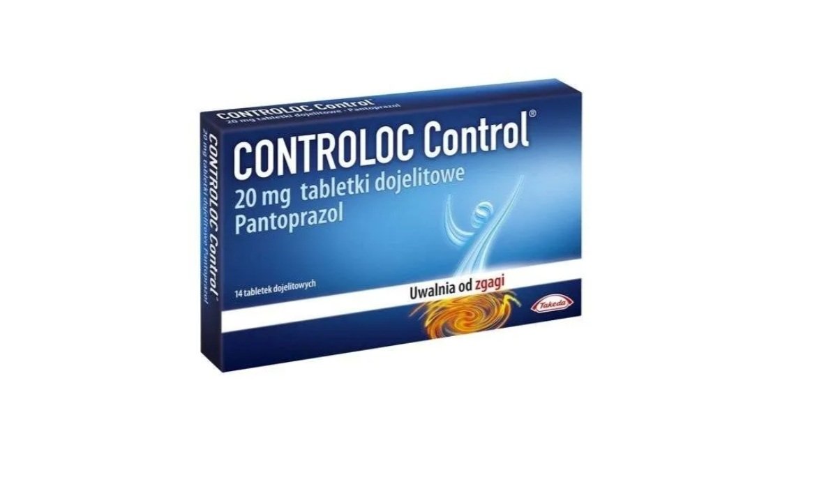 Controloc Control 20 mg, 14 tabletek dojelitowych