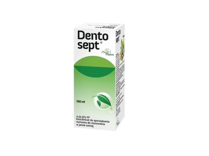 Dentosept, koncentrat do sporządzania roztworu do stosowania w jamie ustnej, 100 ml