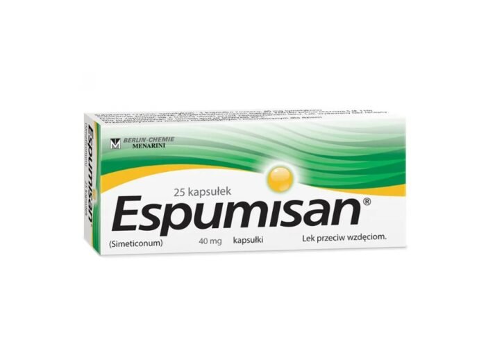 Espumisan 40 mg, na gazy i wzdęcia 25 kapsułek