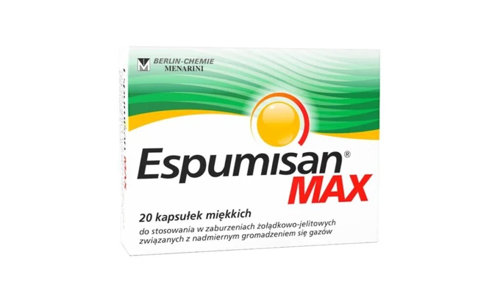 Espumisan Max 140 mg, 20 kapsułek miękkich