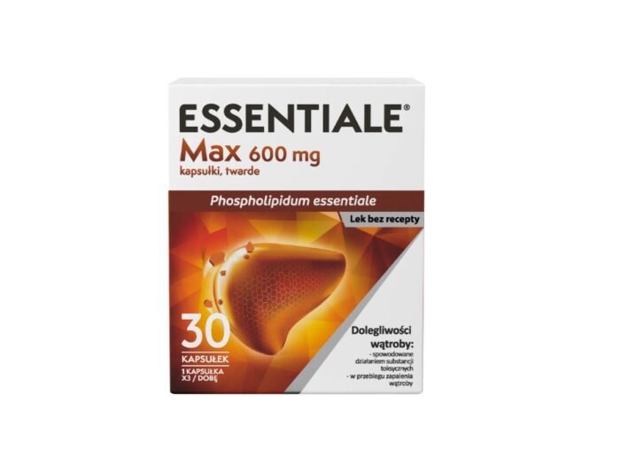 Essentiale Max 600 mg, 30 kapsułek