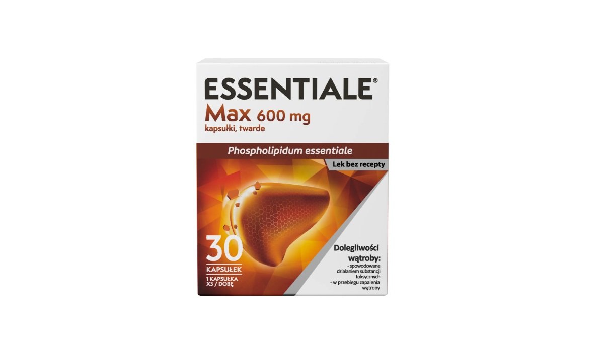 Essentiale Max 600 mg, 30 kapsułek
