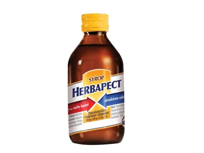 Herbapect (498 mg + 349 mg + 87 mg)/ 5 ml, syrop, 150 g