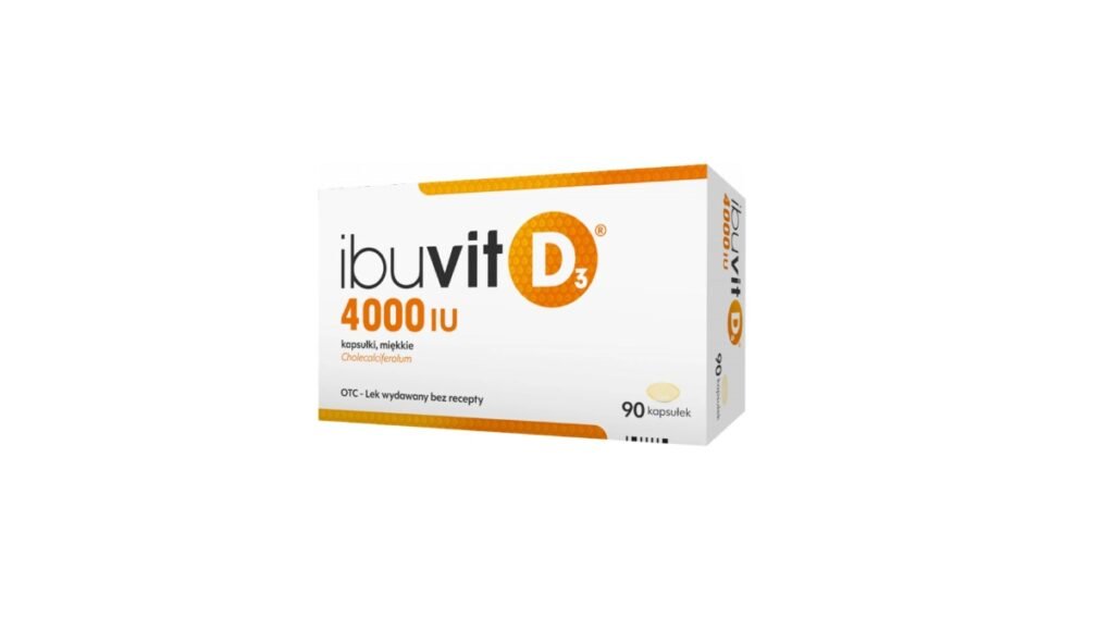Ibuvit D3 4000 IU, 90 kapsułek