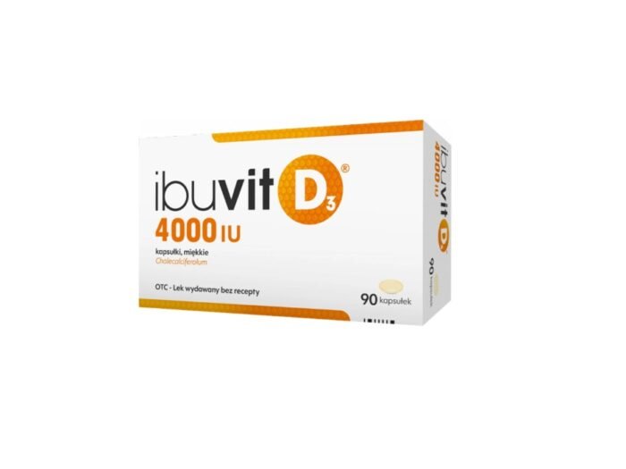Ibuvit D3 4000 IU, 90 kapsułek