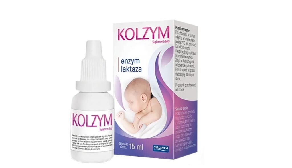 Kolzym, laktaza, krople doustne, 15 ml