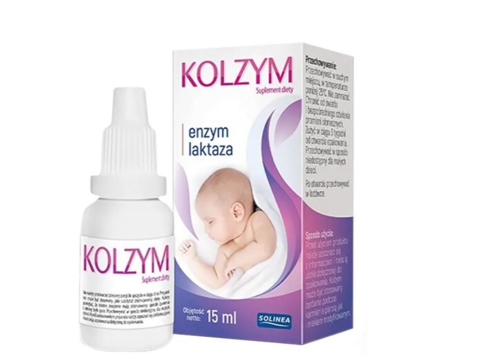 Kolzym, laktaza, krople doustne, 15 ml