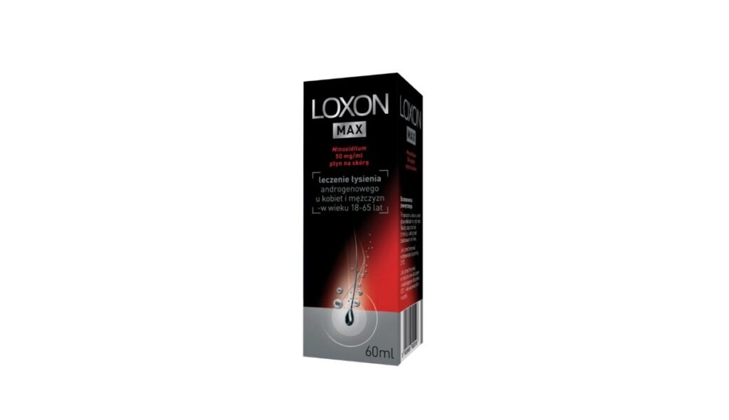 Loxon Max 50 mg/ ml, płyn na skórę, 60 ml