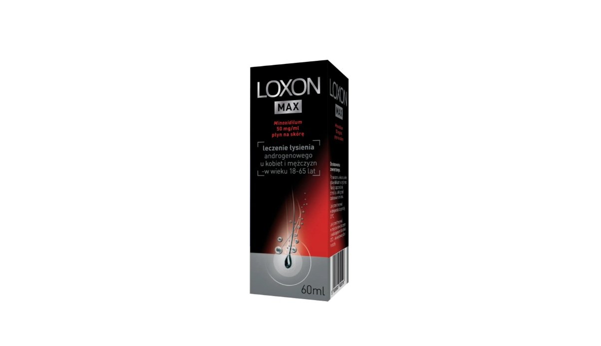 Loxon Max 50 mg/ ml, płyn na skórę, 60 ml