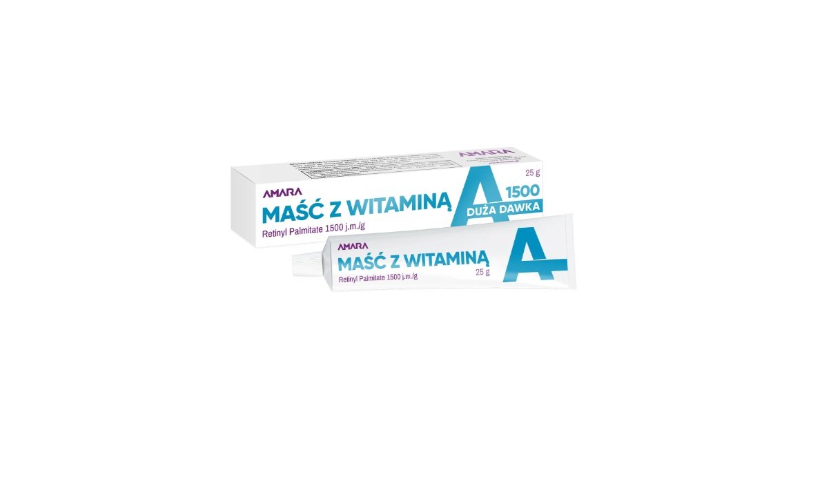 Maść z witaminą A Amara, 25 g