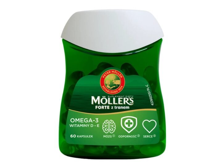 Moller's Forte, Mollers omega 3 60 kapsułek