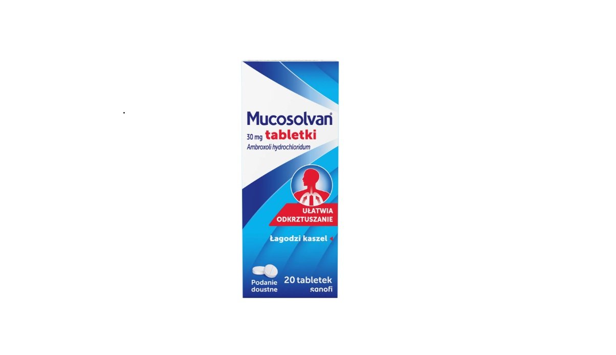 Mucosolvan 30 mg, 20 tabletek
