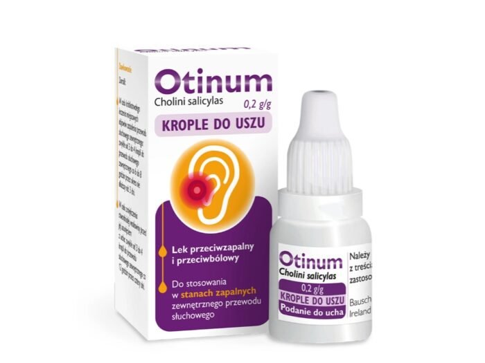 Otinum 0,2 g/g, krople do uszu, 10 g