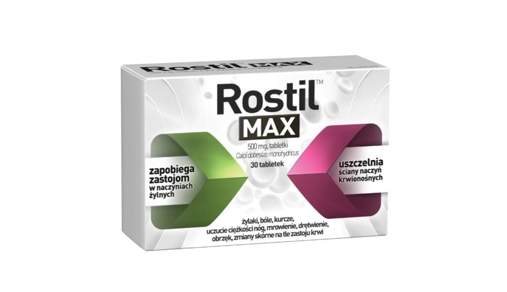 Rostil Max 500 mg, 30 tabletek