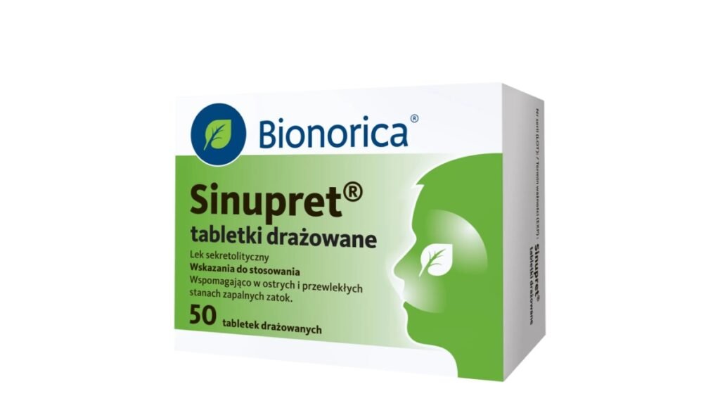 Sinupret, 50 tabletek drażowanych