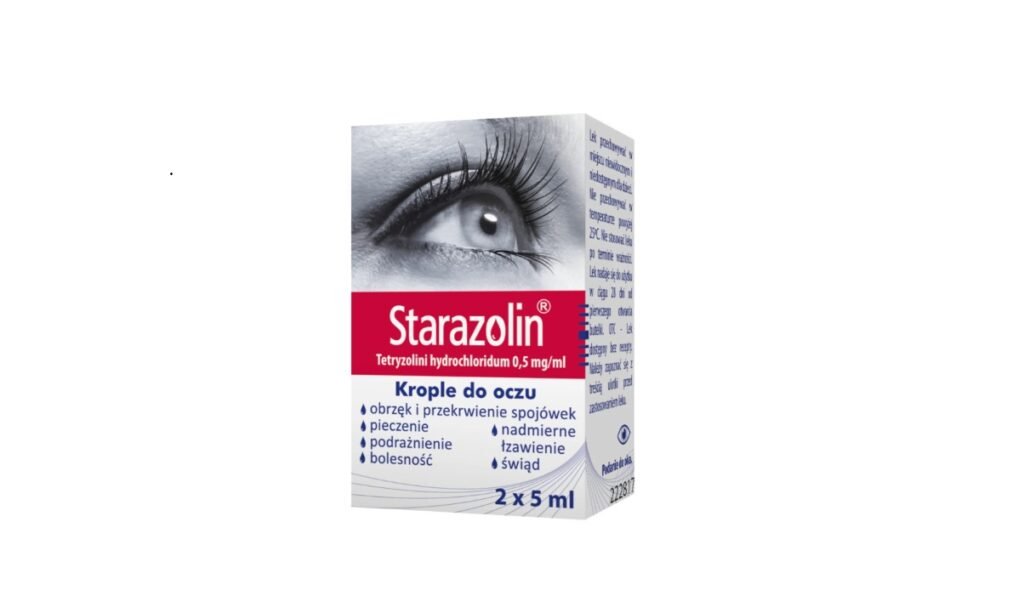 Starazolin 0,5 mg/ ml, krople do oczu, 2x5 ml