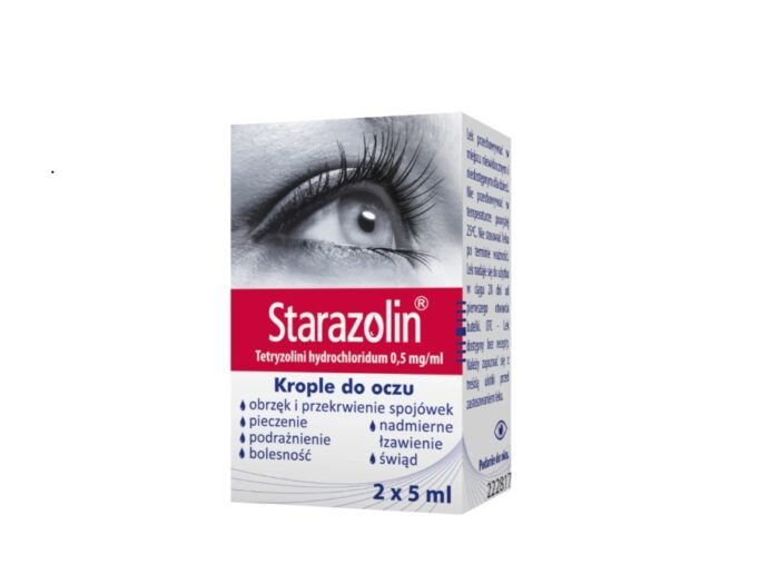 Starazolin 0,5 mg/ ml, krople do oczu, 2x5 ml