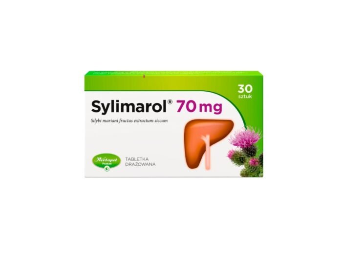 Sylimarol 70 mg, 30 tabletek drażowanych